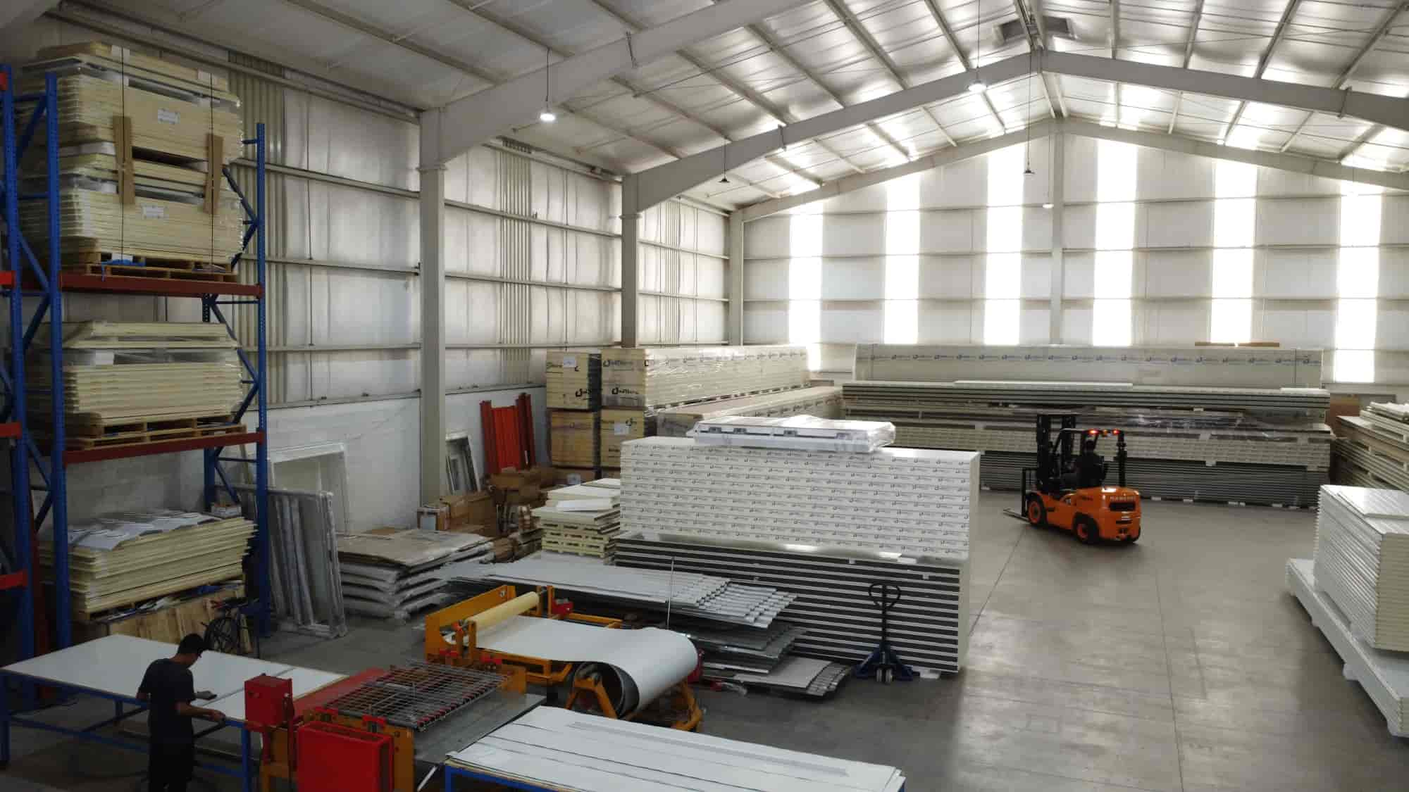 Interior de instalaciones industriales Trading Fonteius